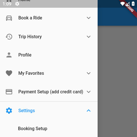 Ride App - Passenger App